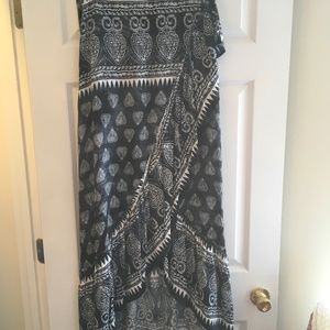 Sadie & Sage Bohemian Wrap Skirt, Sz Small